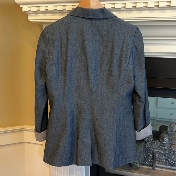 Chambray Blazer - Picture 2 of 3